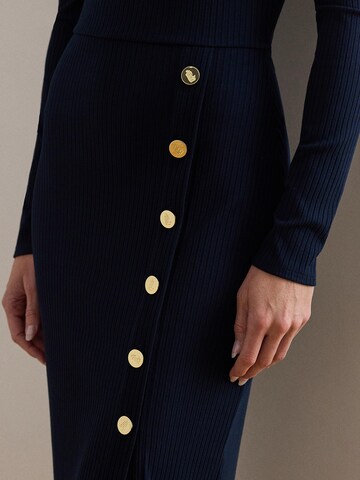 Lauren Ralph Lauren Petite Трикотажное платье 'GRIVALLE' в Синий