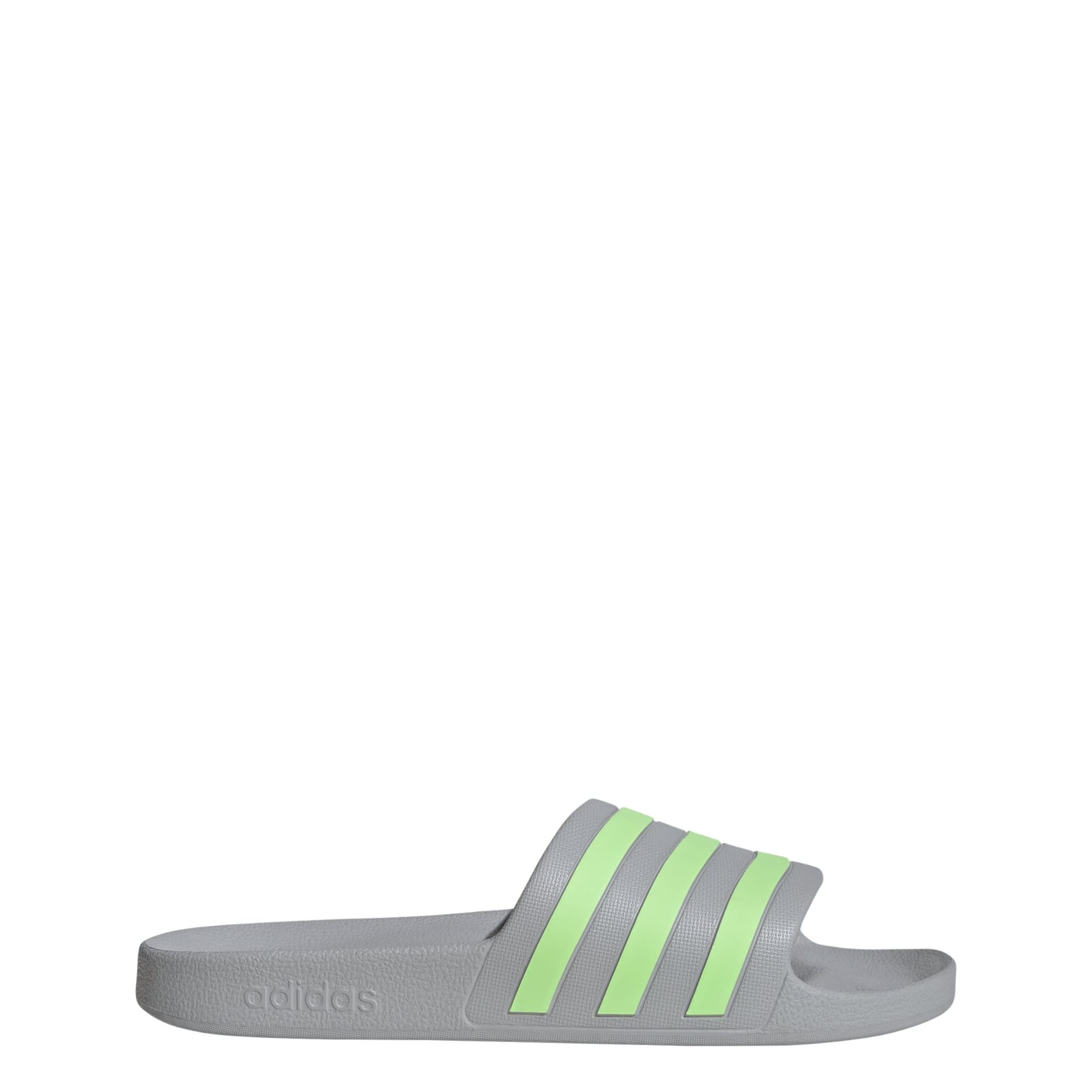 Claquettes / Tongs 'Adilette Aqua' ADIDAS PERFORMANCE en gris : devant