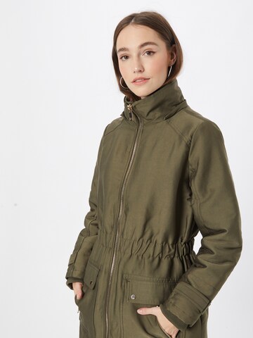 Parka de iarnă de la Warehouse pe verde