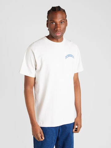 T-Shirt 'ORIENTATION' DC Shoes en blanc : devant