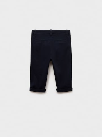 MANGO KIDS Slimfit Spodnie w kolorze niebieski