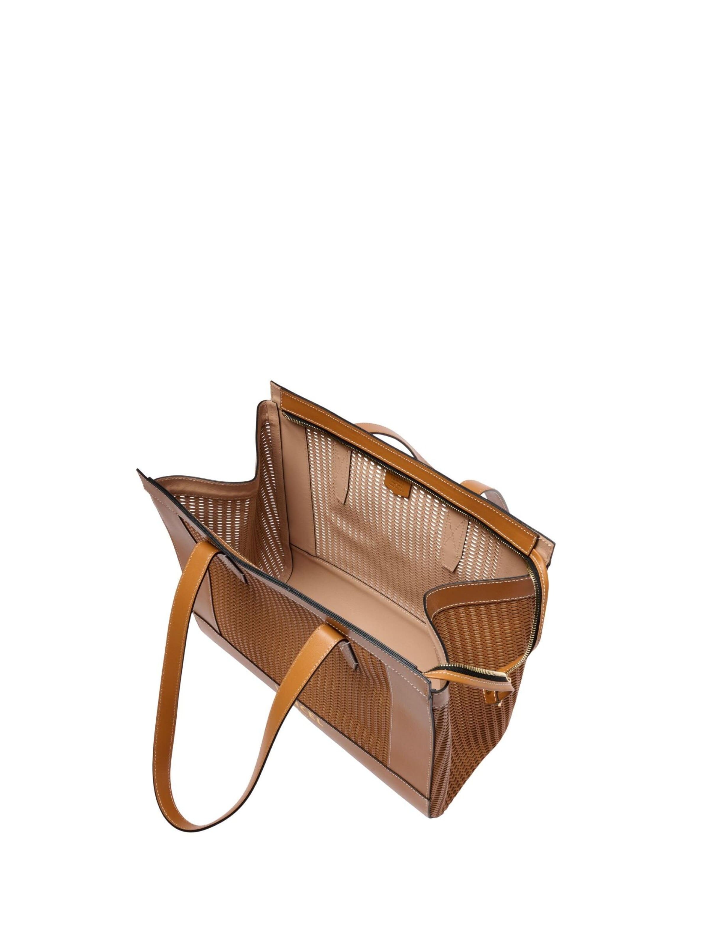 Lancel Torba shopper 'Shopping L Jour Animation Ajouree Camel Femme' w kolorze brązowy