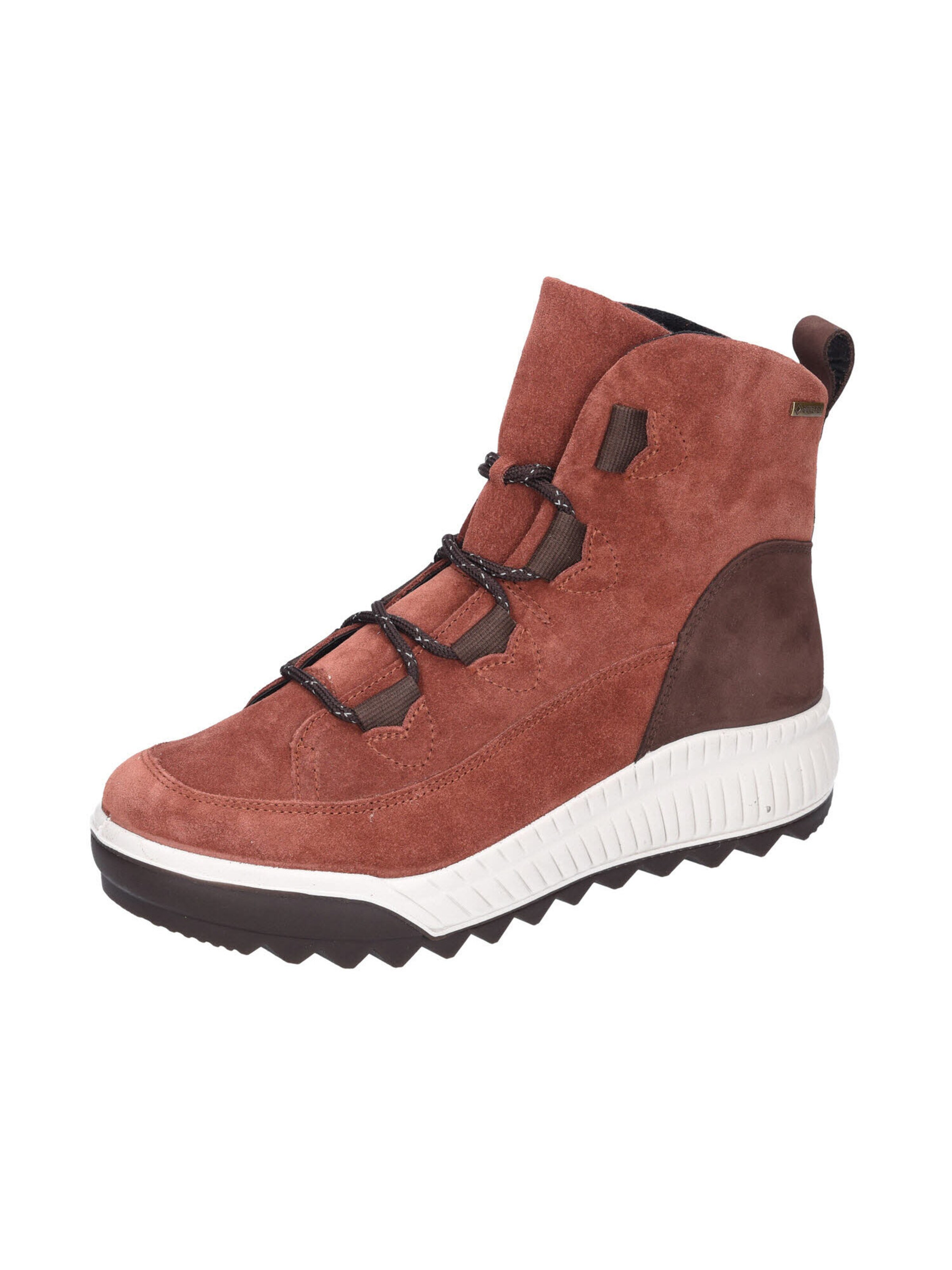 Legero Schnürstiefelette 'TIRANO' in Braun: Vorderseite