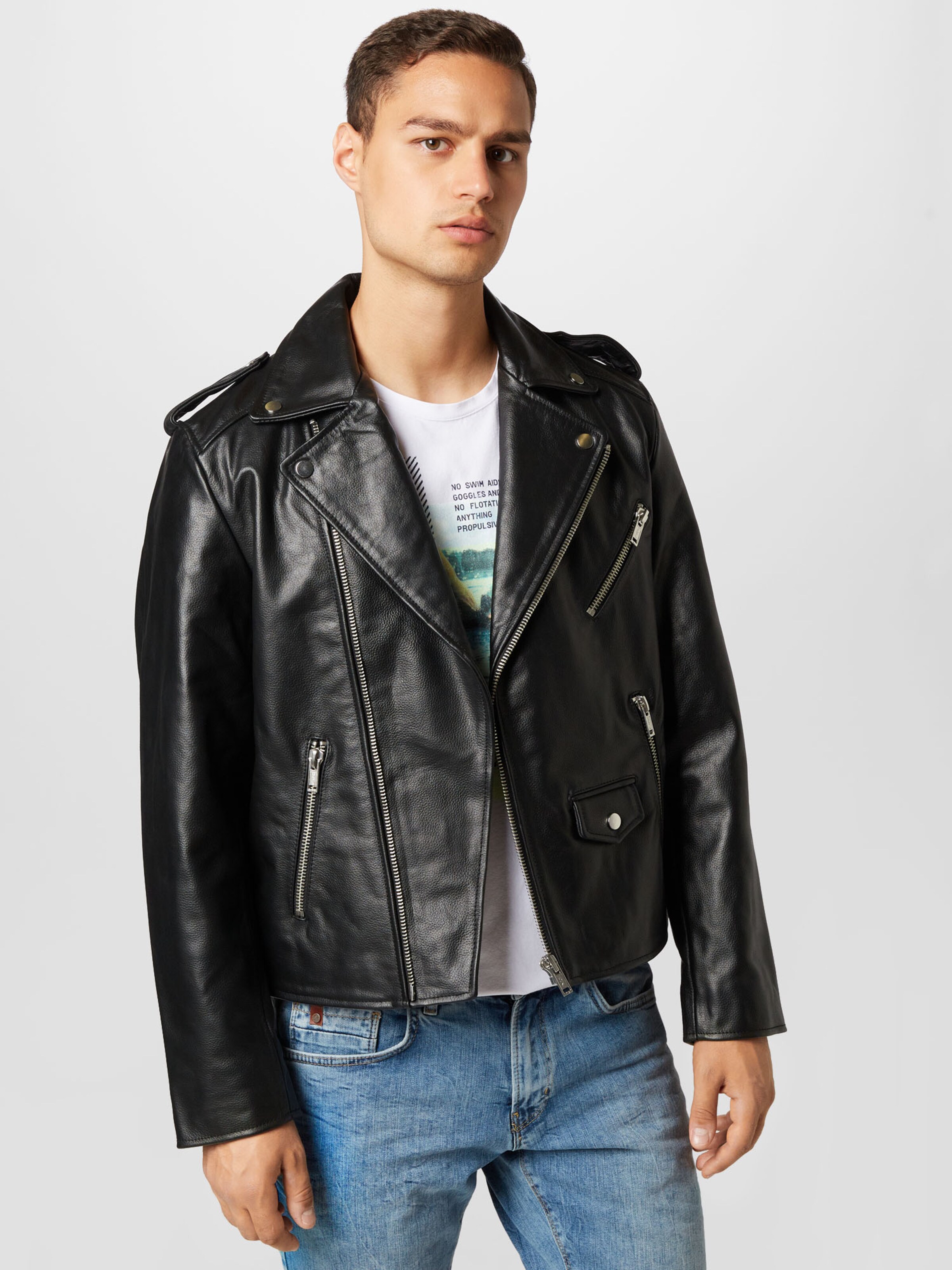 Deadwood leather jacket mens shop