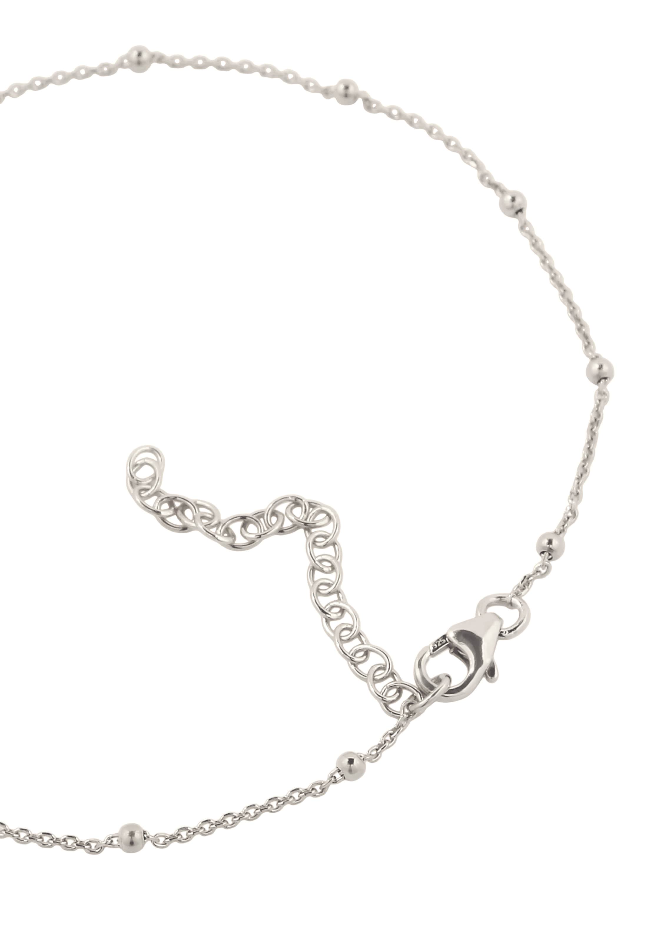 Stilnest Fußkette in Silber