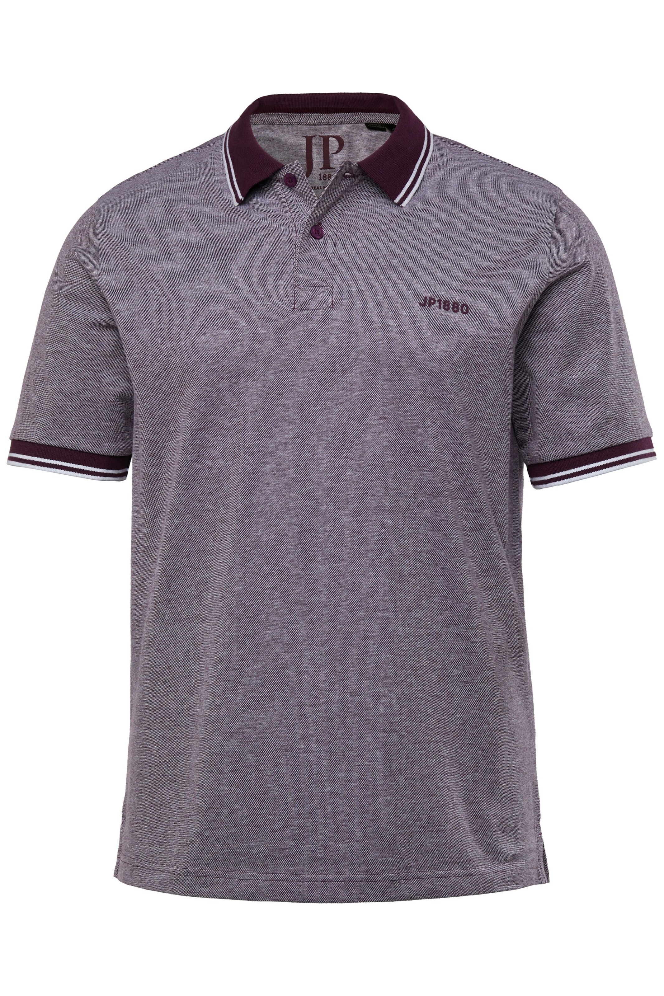 T-Shirt JP1880 en violet : devant