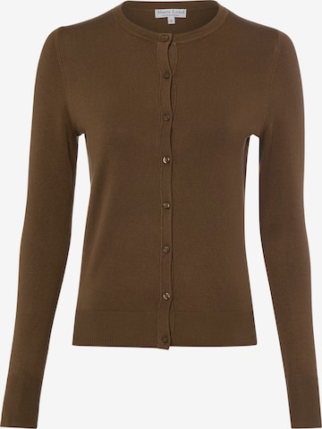 Marie Lund Strickjacke in Braun: Vorderseite