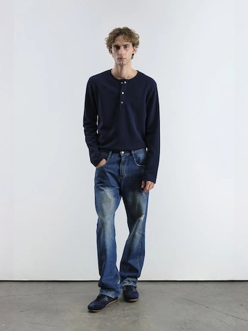 Giesto - Camisa em azul: frente