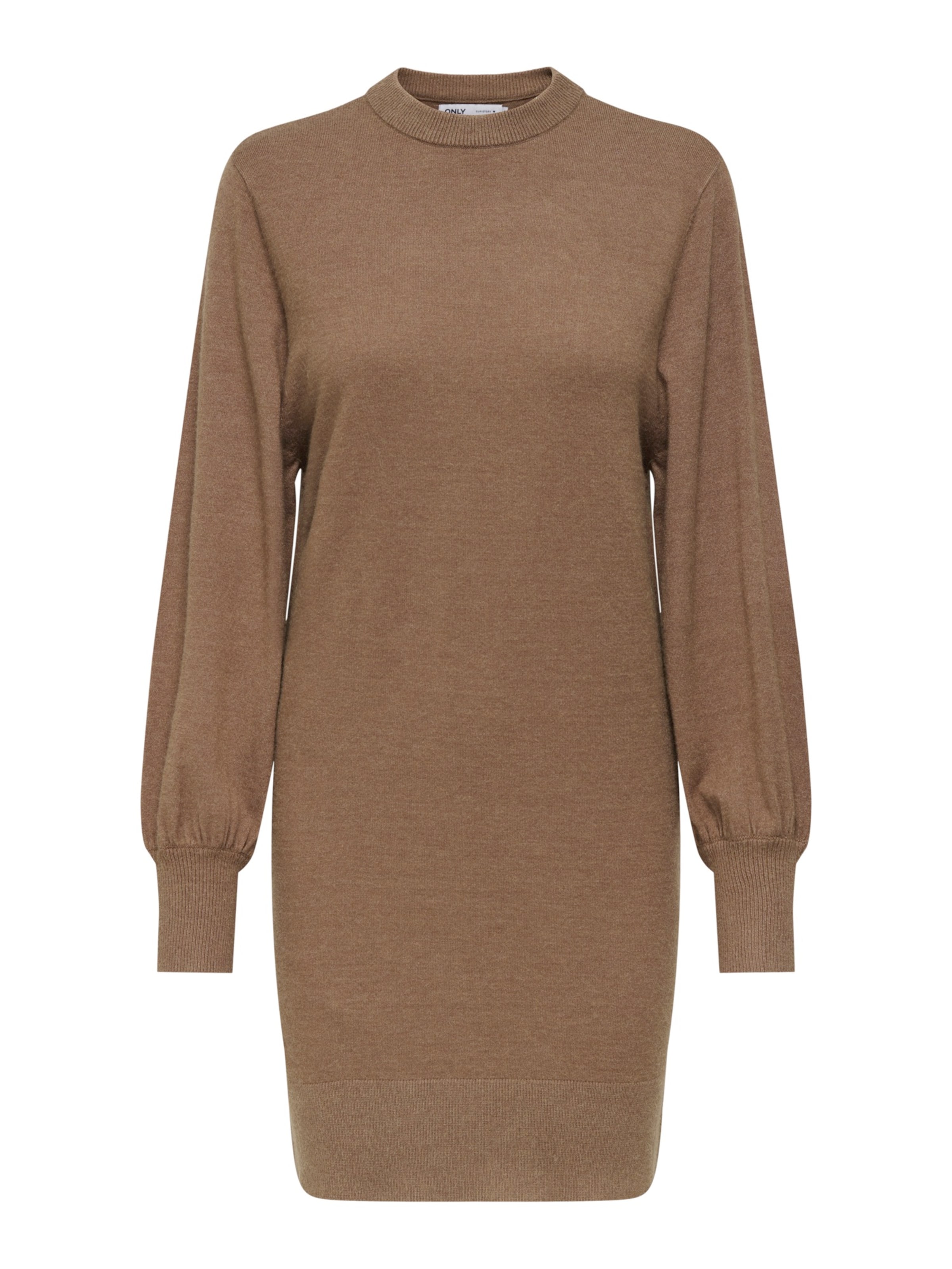 ruda ONLY Megzta suknelė &#x27;ONLLabelle&#x27;: priekis