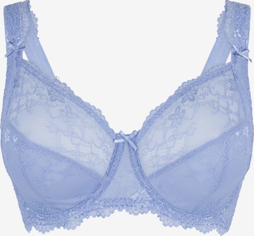 LingaDore T-shirt Bra in Blue: front