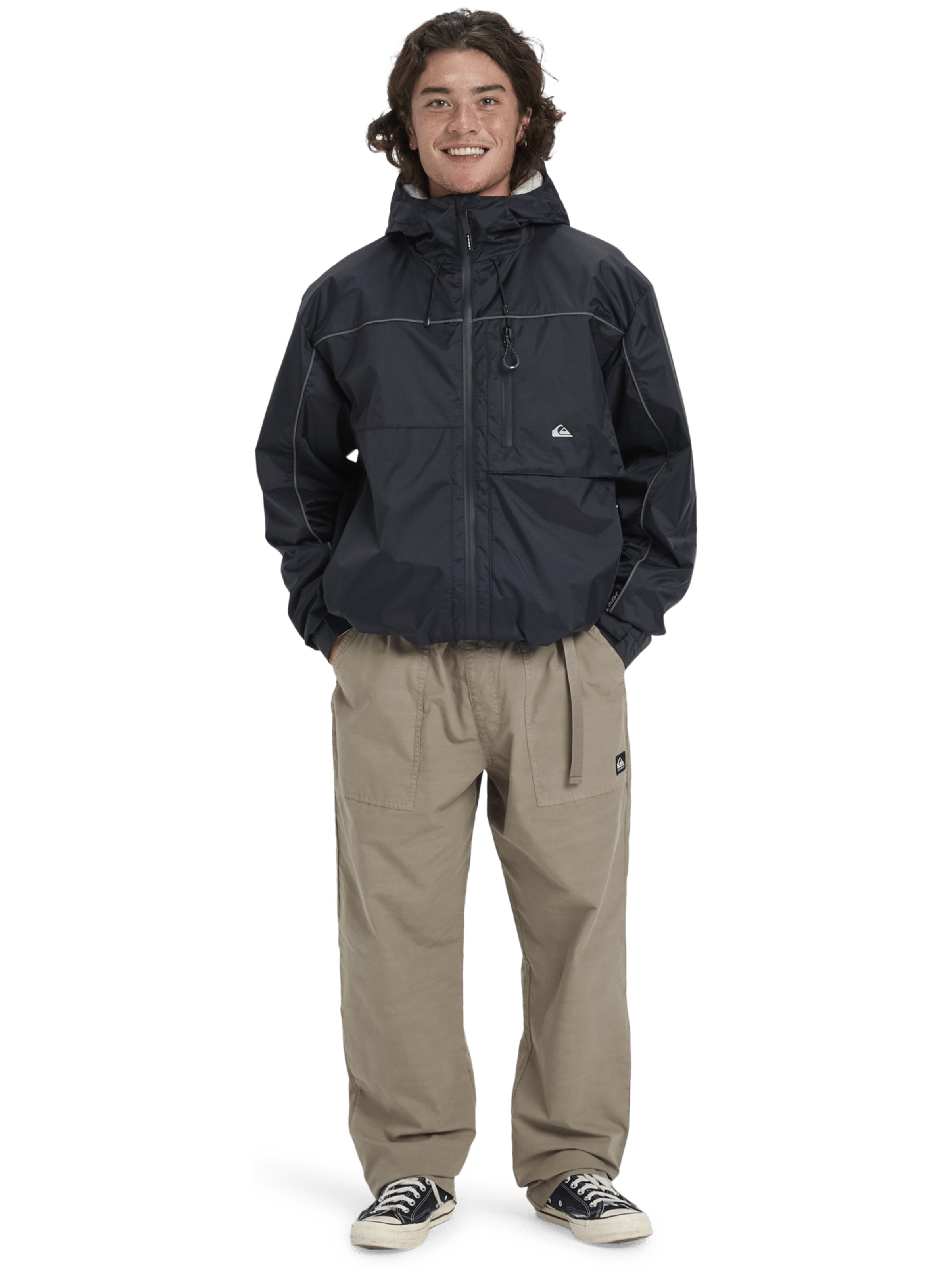 QUIKSILVER Jacke 'Full Rig' in Schwarz