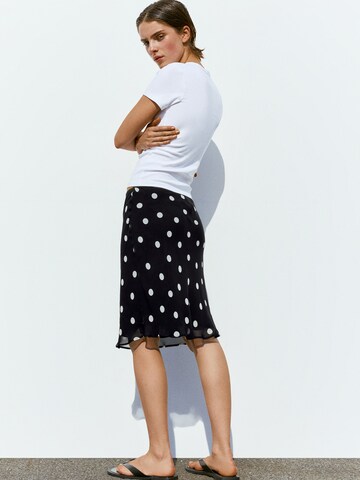 Pull&Bear Sukňa - Čierna