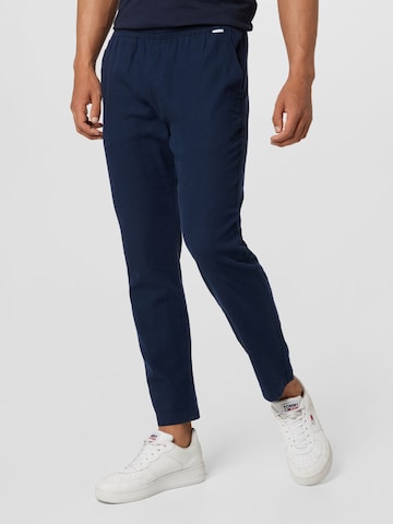 regular Pantaloni chino di HOLLISTER in blu: frontale