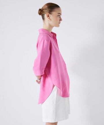 Ipekyol Blouse 'Collar Basic' in Roze