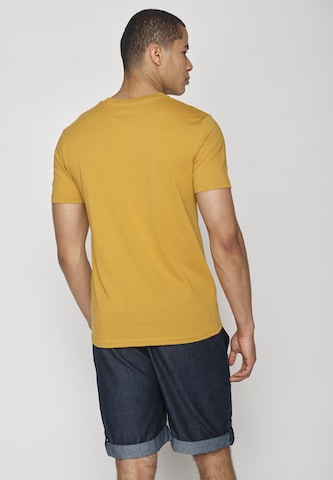 GREENBOMB Shirt 'Nature Simple' in Geel