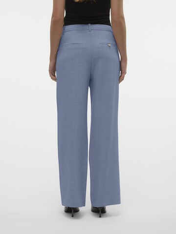 VERO MODA - Pierna ancha Pantalón plisado 'VMCassidy' en azul