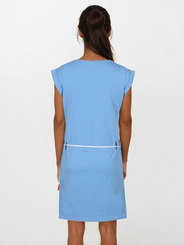 salzhaut Jurk 'Usselig - Uni' in Blauw