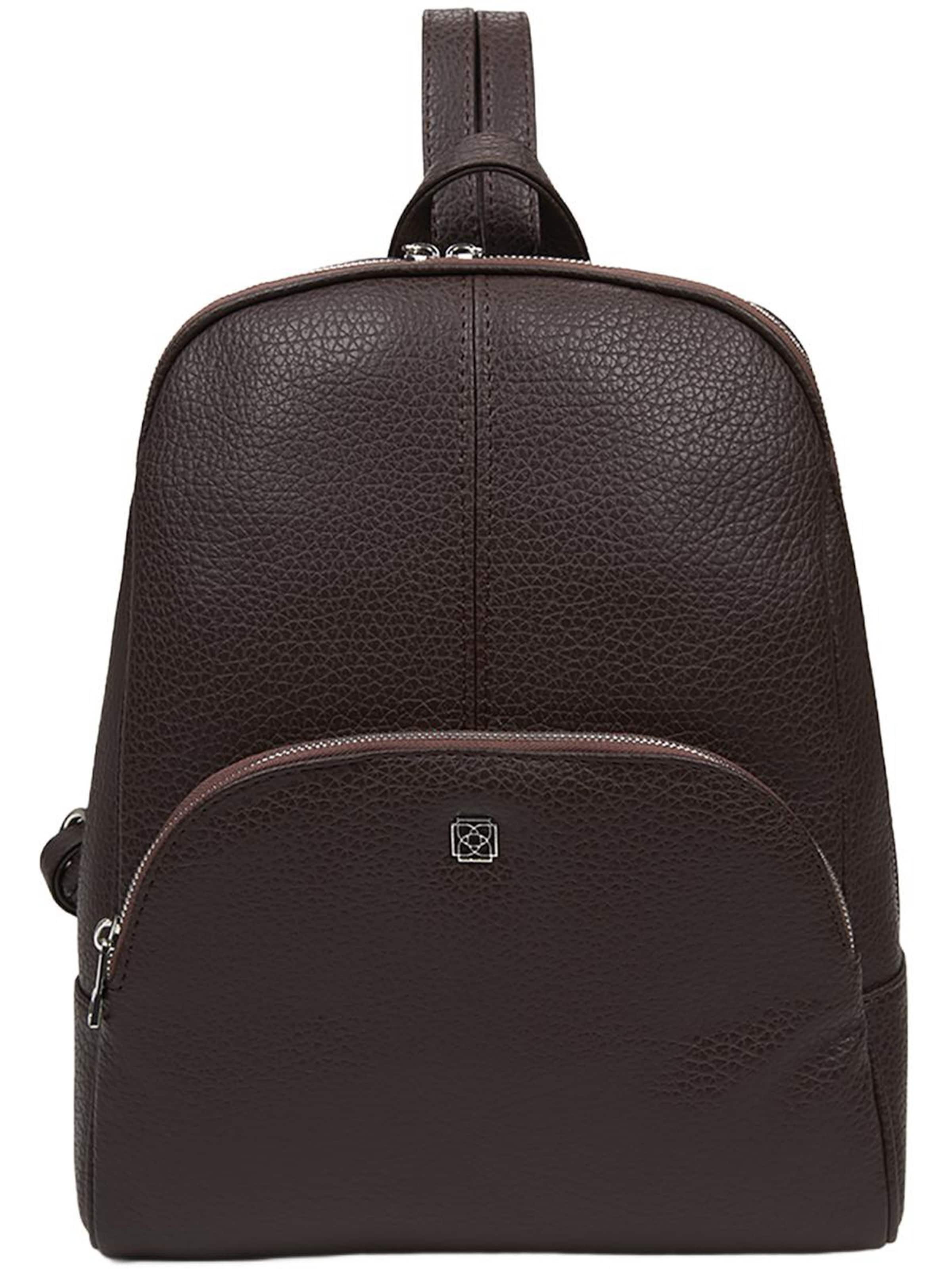 Desa Handbag 'DESA Damenrucksack' in Brown: front