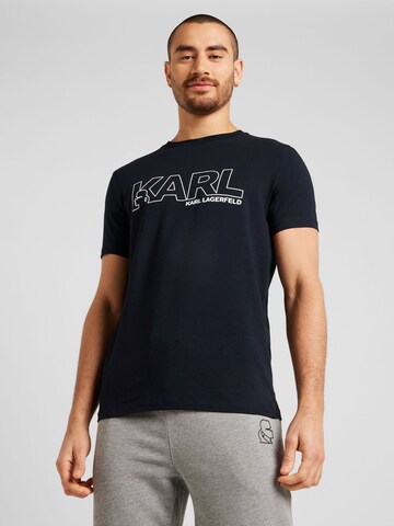 Karl Lagerfeld T-Shirt in Blau