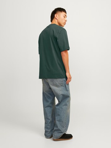 JACK & JONES Póló 'JWHURBAN EDGE' - zöld: hátul