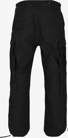 Brandit Loose fit Cargo Pants in Black