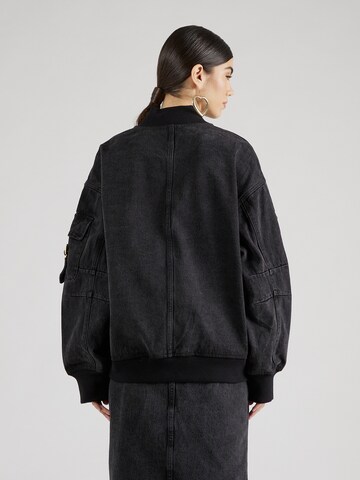 Hoermanseder x About You Between-season jacket 'Marle' in Grey