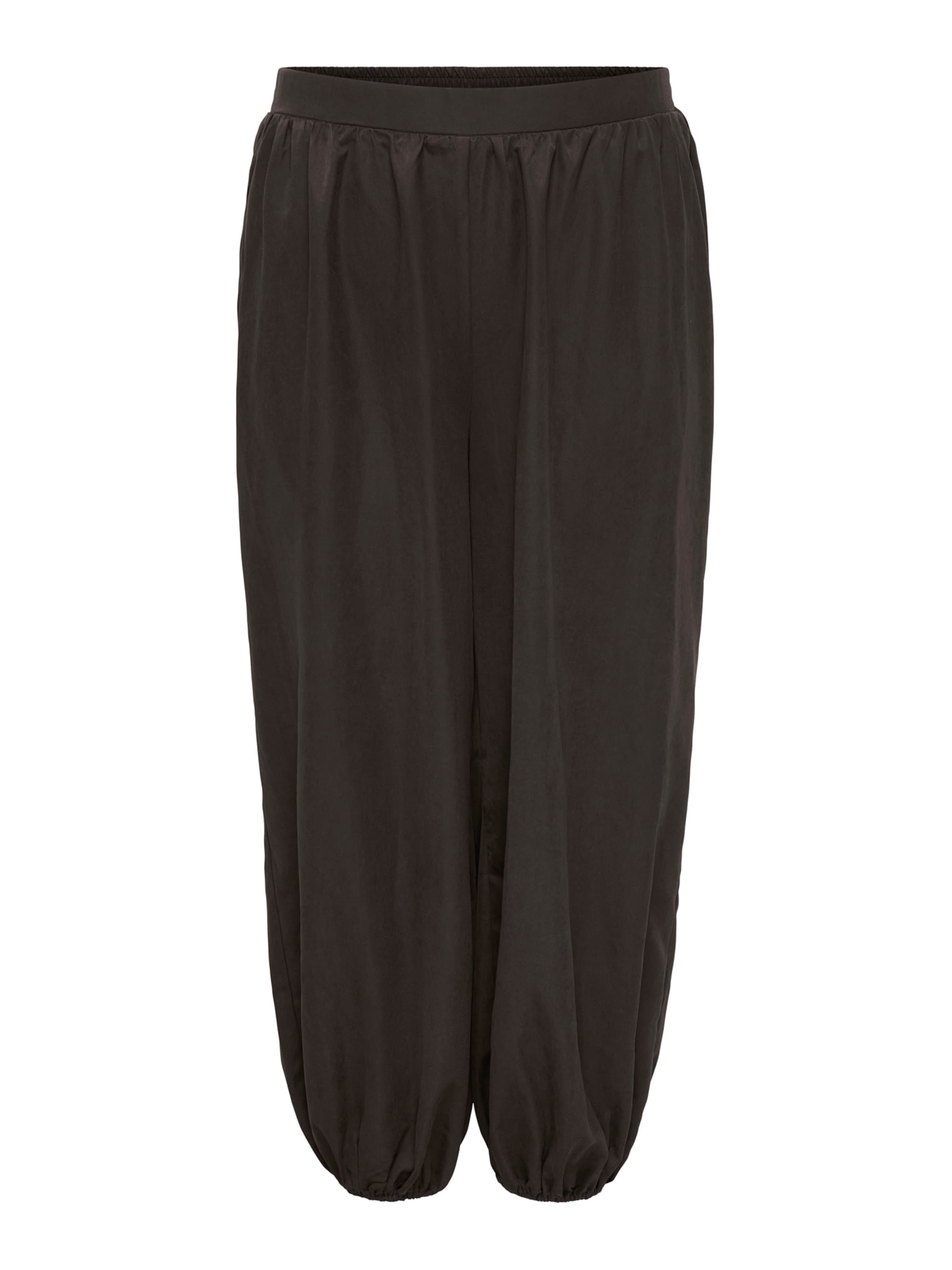 ONLY Carmakoma Baggy Штаны 'CARLUCCA' в Коричневый: спереди
