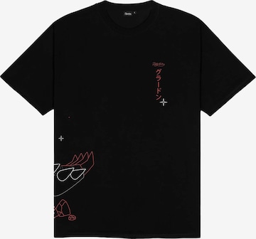 T-Shirt 'Groudon' DOLLY NOIRE en noir : devant