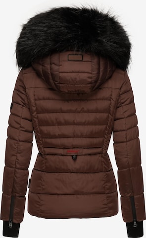 NAVAHOO Winter jacket 'Adele' in Brown