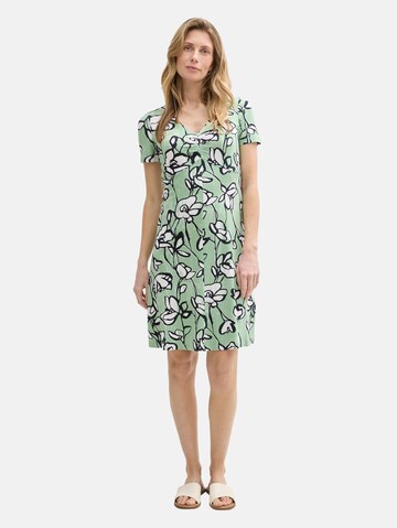 TOM TAILOR Summer dress in Green: front