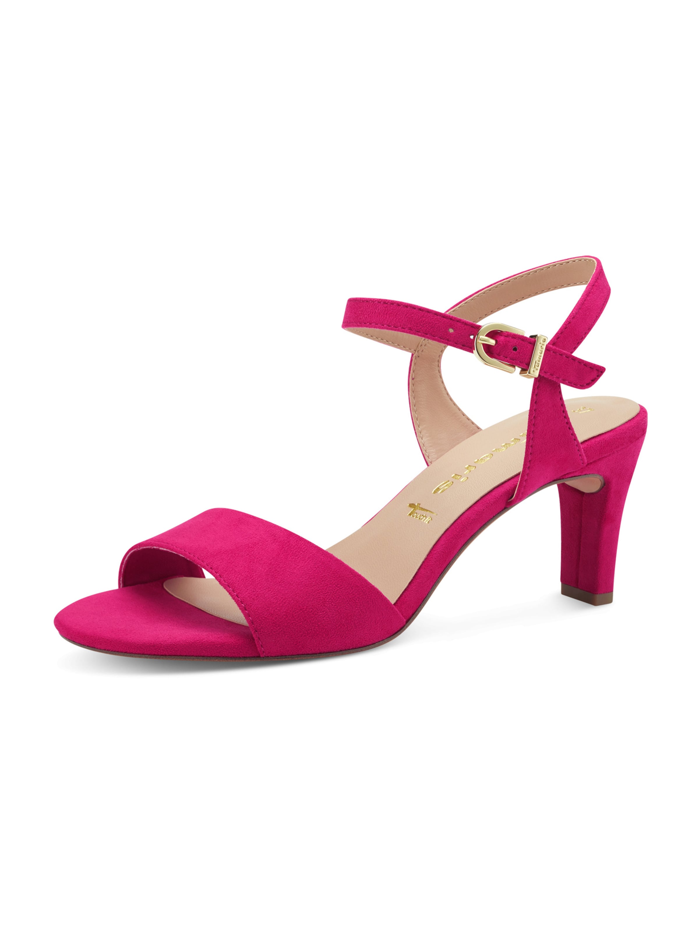 Tamaris Sandali s paščki | roza barva: sprednja stran