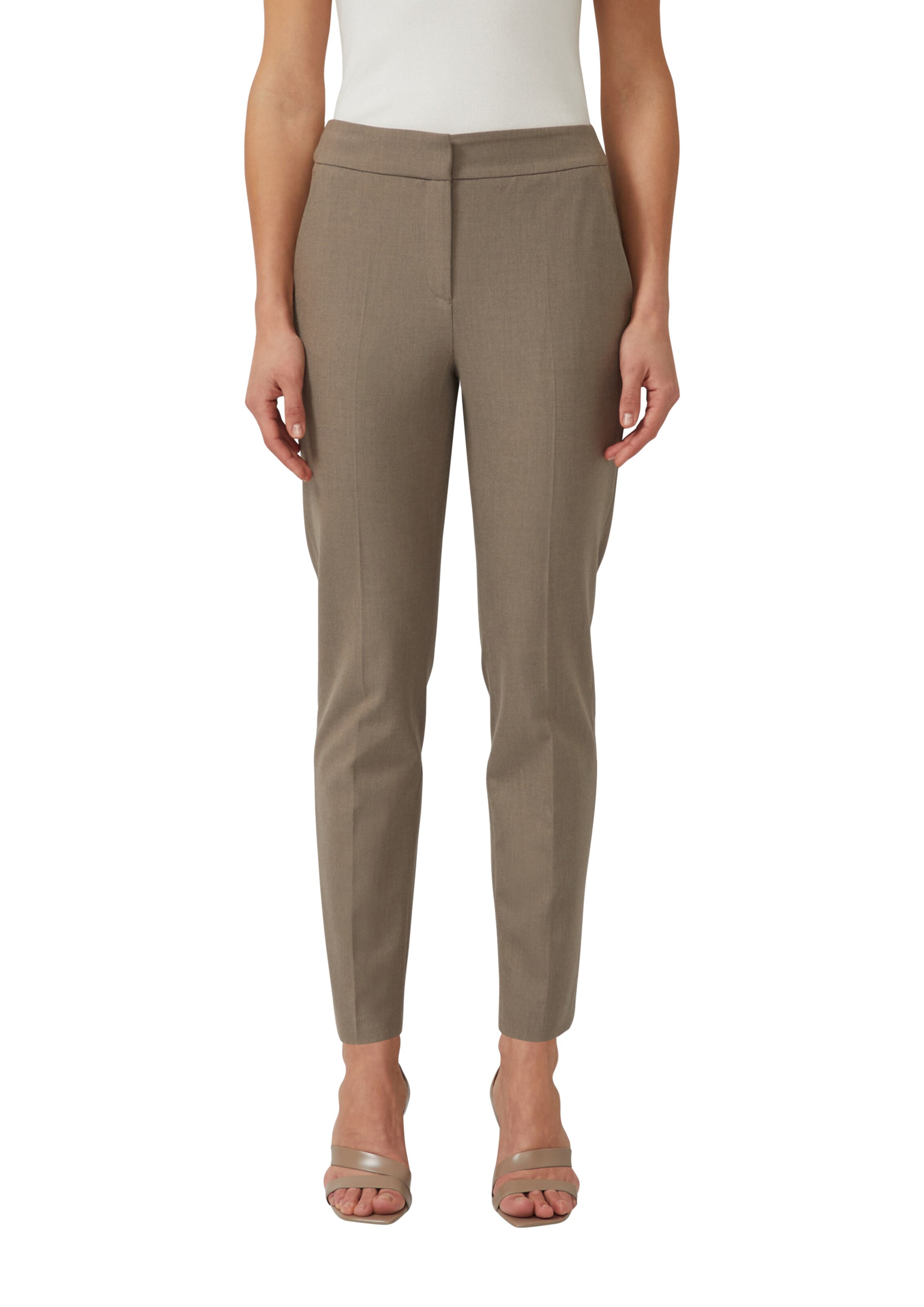 s.Oliver Tapered Hose in Braun