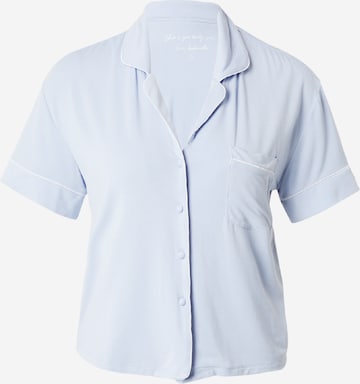 Hunkemöller Pajama shirt 'Essential' in Blue: front
