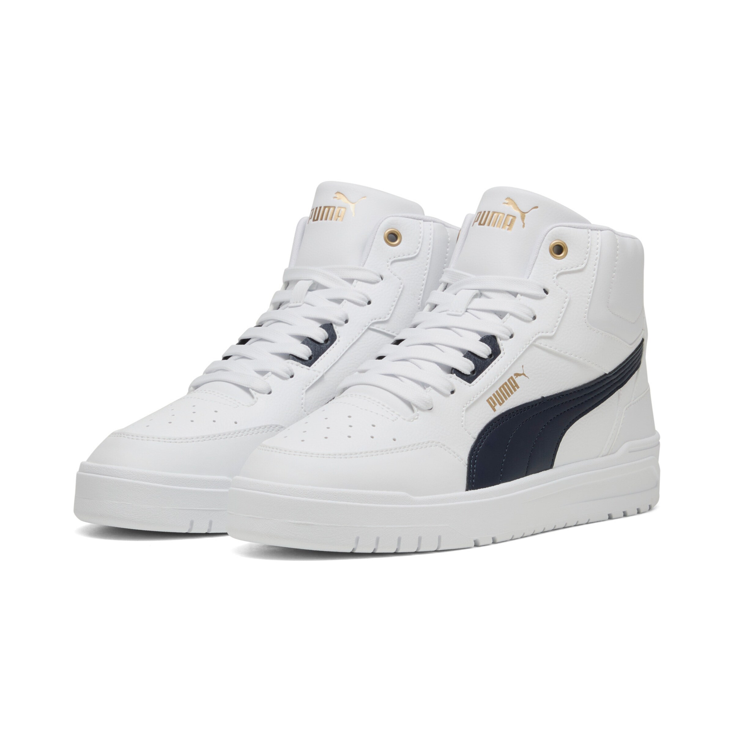 PUMA High-Top Sneakers in White