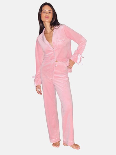 Lipsy Pyjama in L in rosa, Produktansicht