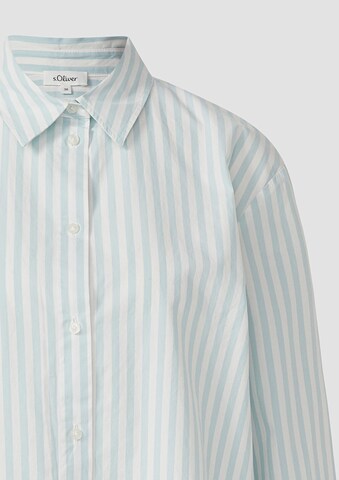 Chemisier s.Oliver en bleu