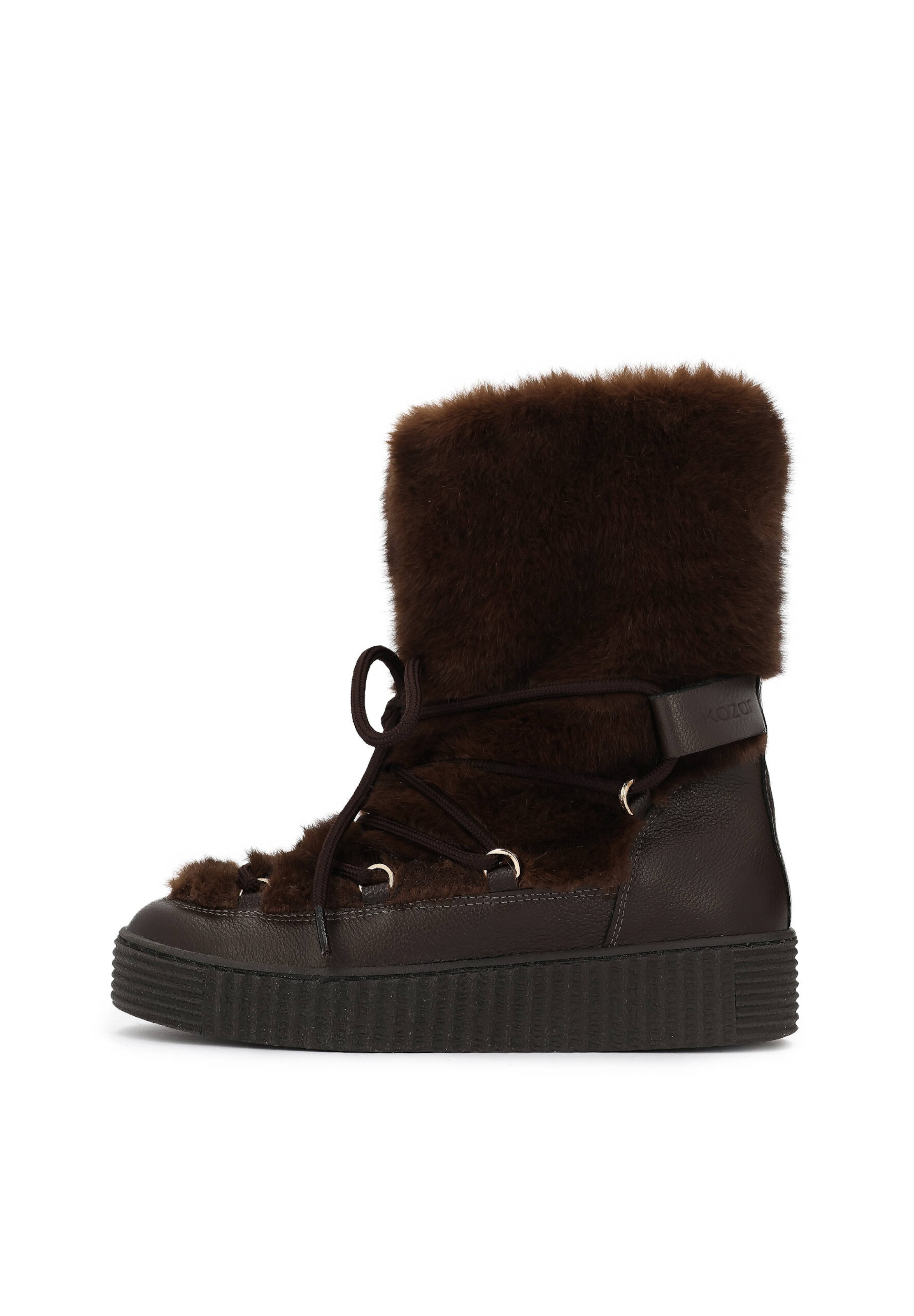 Boots da neve di Kazar in marrone: frontale