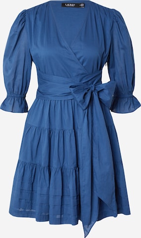 Robe Lauren Ralph Lauren en bleu : devant