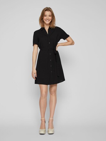 Robe-chemise 'Paya' VILA en noir : devant