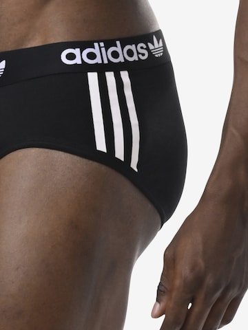 ADIDAS ORIGINALS Retro Pants ' Comfort Flex Cotton 3 Stripes ' in Schwarz