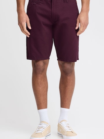 BLEND Regular Chino trousers 'Sasuke' in Red