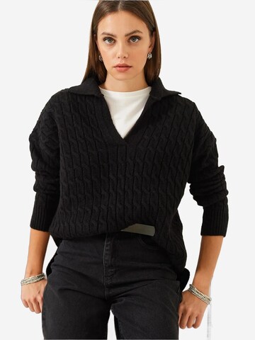 Bianco Lucci Trui in Zwart