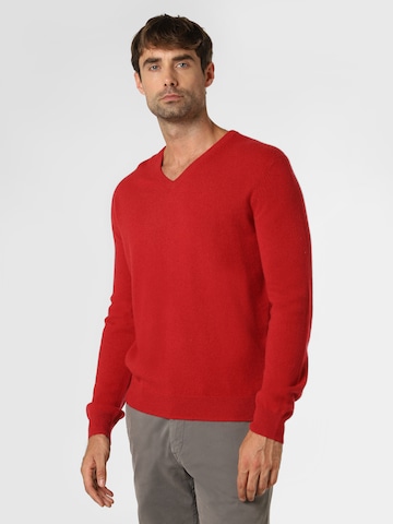 Andrew James Sweater in Red: front