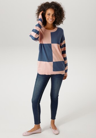 Aniston CASUAL Pullover in Pink