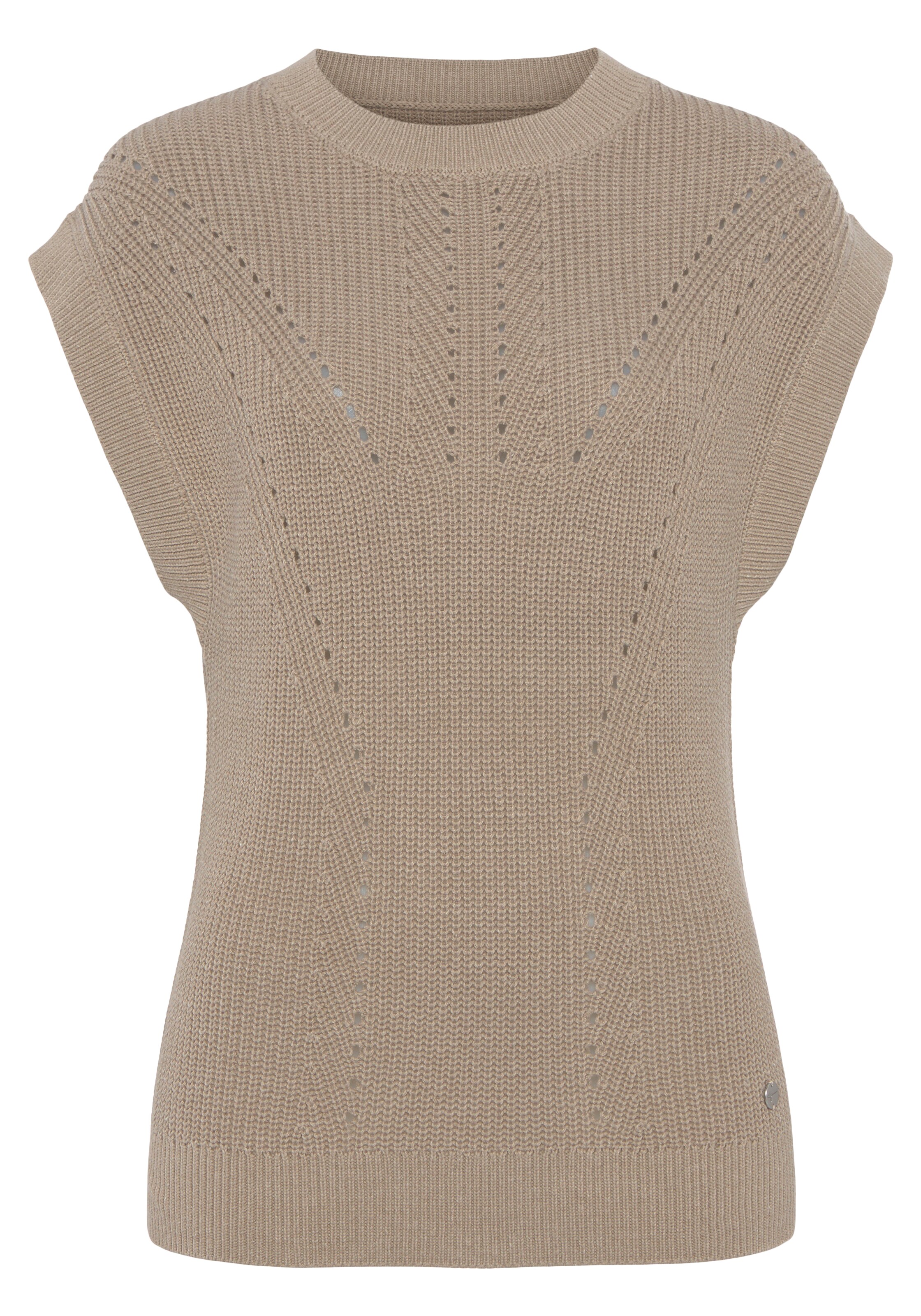 Tamaris Pullover in Beige: Vorderseite