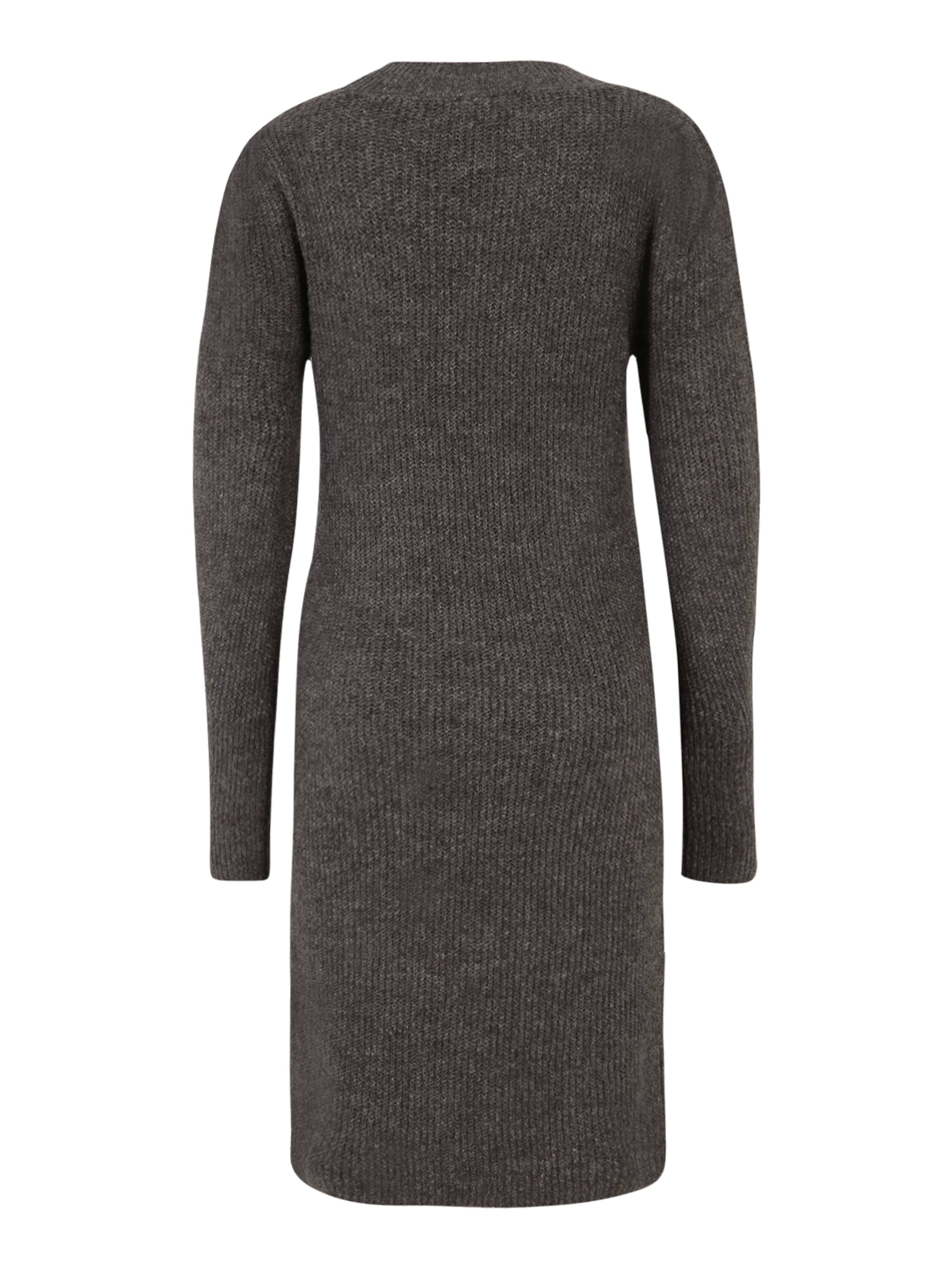 Only Tall Strikkjole 'CYRUS' i grå