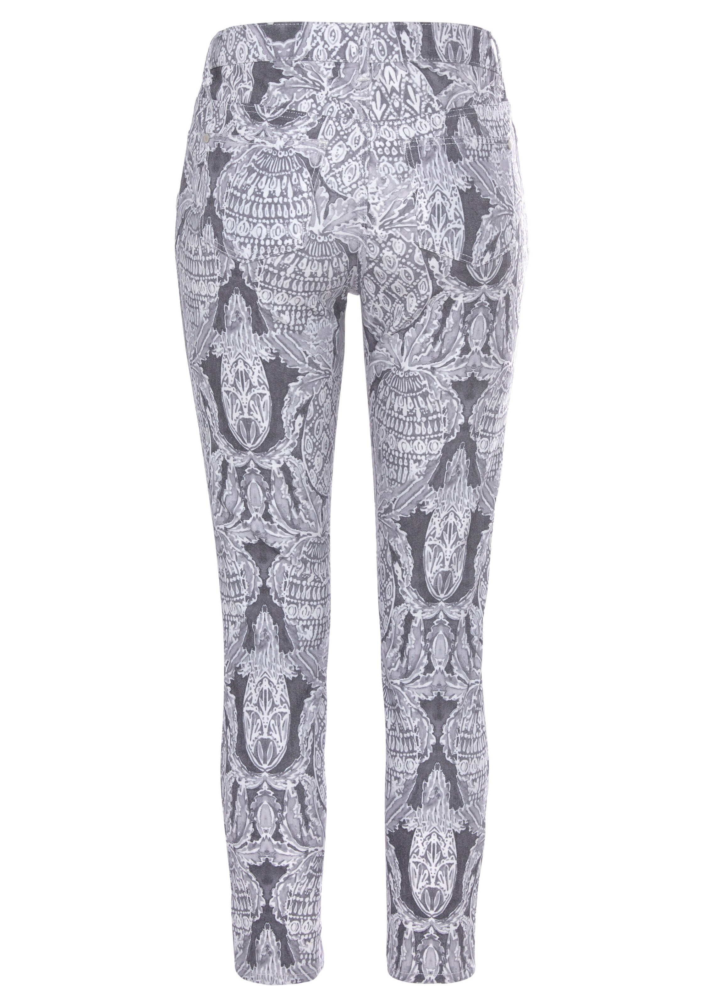 Coupe slim Pantalon LASCANA en gris