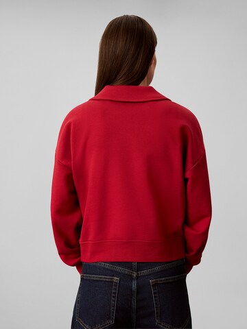 Calvin Klein Jeans Sweatshirt in Rot