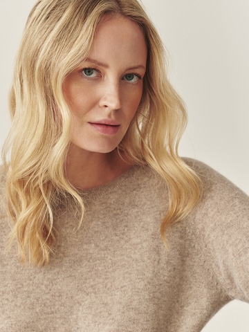 TATUUM Pulover | bež barva