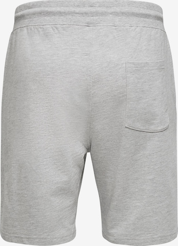 Only & Sons Regular Pants 'Neil' in Grey